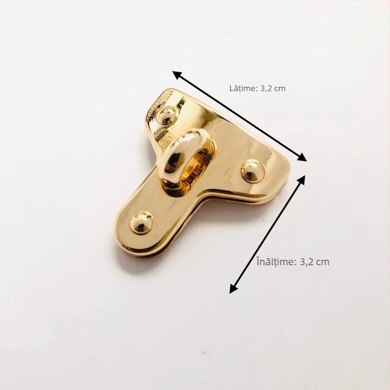 Accesorii hardware pentru bagaje DIY bijuterii creative cataramă decorativă aliaj guler geantă de blocare