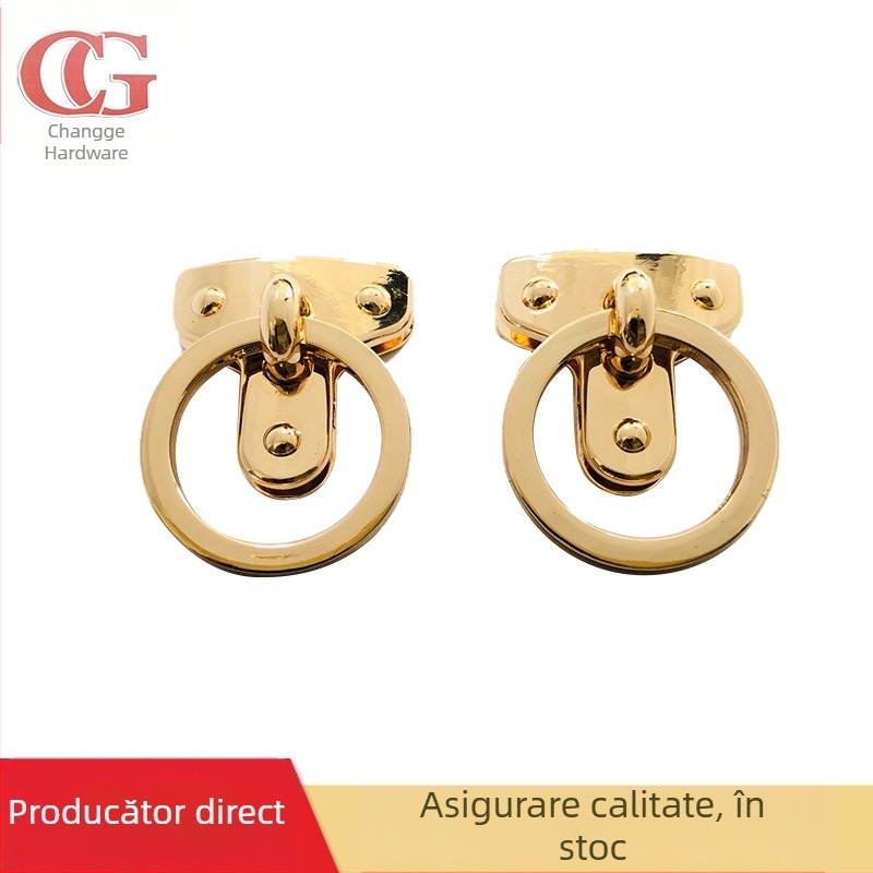 Accesorii hardware pentru bagaje DIY bijuterii creative cataramă decorativă aliaj guler geantă de blocare