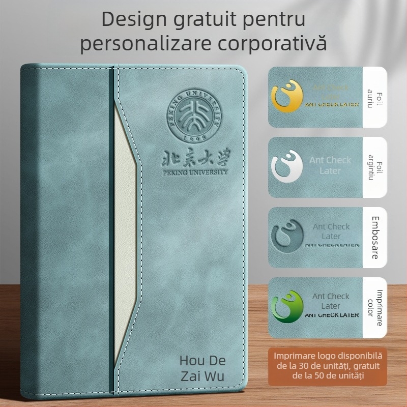 Jurnal de birou nou 2025, proces-verbal de ședință, stil simplu, ediție specială corporativă, publicitate personalizată