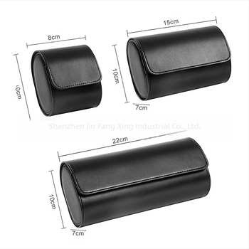 Cutie de depozitare Explosions în stoc Cutie de depozitare pentru ceasuri de înaltă calitate, pachet de 1-3, cutie de călătorie pentru acasă, neagră