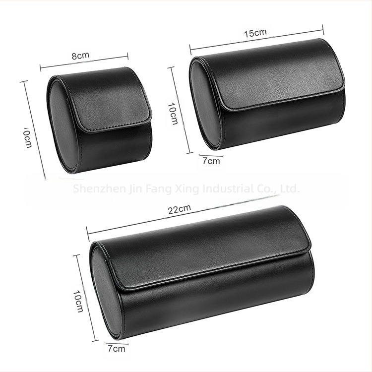 Cutie de depozitare Explosions în stoc Cutie de depozitare pentru ceasuri de înaltă calitate, pachet de 1-3, cutie de călătorie pentru acasă, neagră