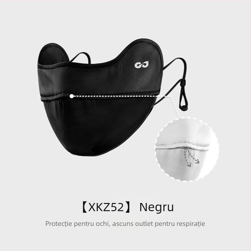Mască de mătase nouă pentru femei, protecție solară de vară, anti-UV, mască agățată pentru urechi, mască de față ușoară și respirabilă Xkz52