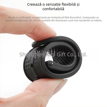 Pentru PRX Super Player Series Adaptor cu comutator dublu Fluor cauciuc rezistent la praf Curea convexă 12mm Curea masculină