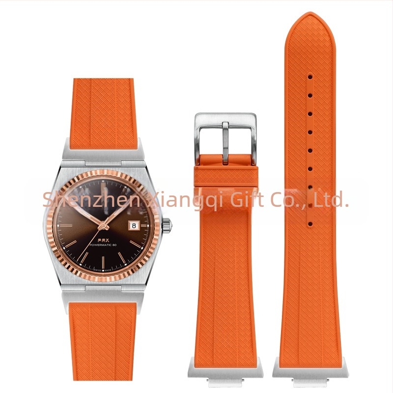 Pentru PRX Super Player Series Adaptor cu comutator dublu Fluor cauciuc rezistent la praf Curea convexă 12mm Curea masculină