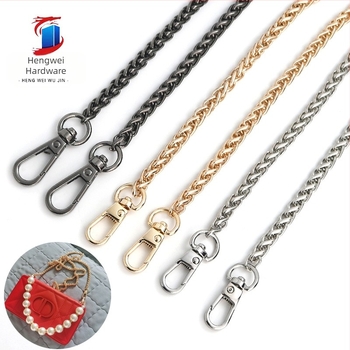 Lanț de lanț Spot Lantern pentru geantă de umăr, lanț răsucit, lanț metalic, curea de schimb pentru geantă de umăr cu un singur umăr, curea de schimb pentru geantă crossbody