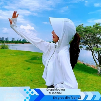 Yuying New Ice Silk Sunscreen Clothing pentru femei de vară cu protecție ultravioletă subțire haină vrac respirabil de înaltă calitate cu protecție solară îmbrăcăminte