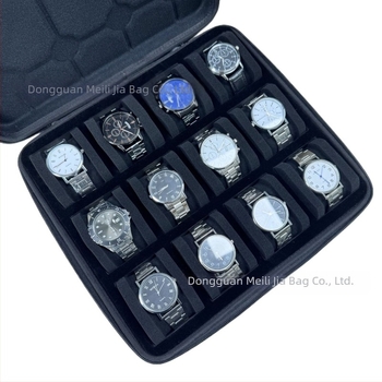 Producători în stoc cutie nouă de depozitare pentru ceasuri de 12 biți, cutie de colecție pentru ceasuri de înaltă calitate, geantă pentru ceasuri, cutie de ceas Eva