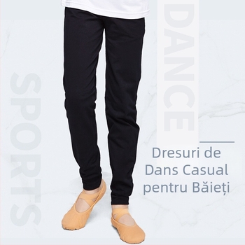 Pantaloni de dans, pantaloni de morcov, lejeri, Lycra, bumbac, negri, body, băieți, pantaloni de yoga pentru practică, toamnă, colanți de examinare