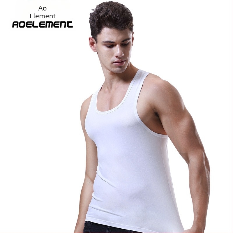 Vestă de vară pentru bărbați, en-gros, cămașă sport pentru agrement, cu guler rotund, în formă de I, producători, vestă de fitness, en-gros