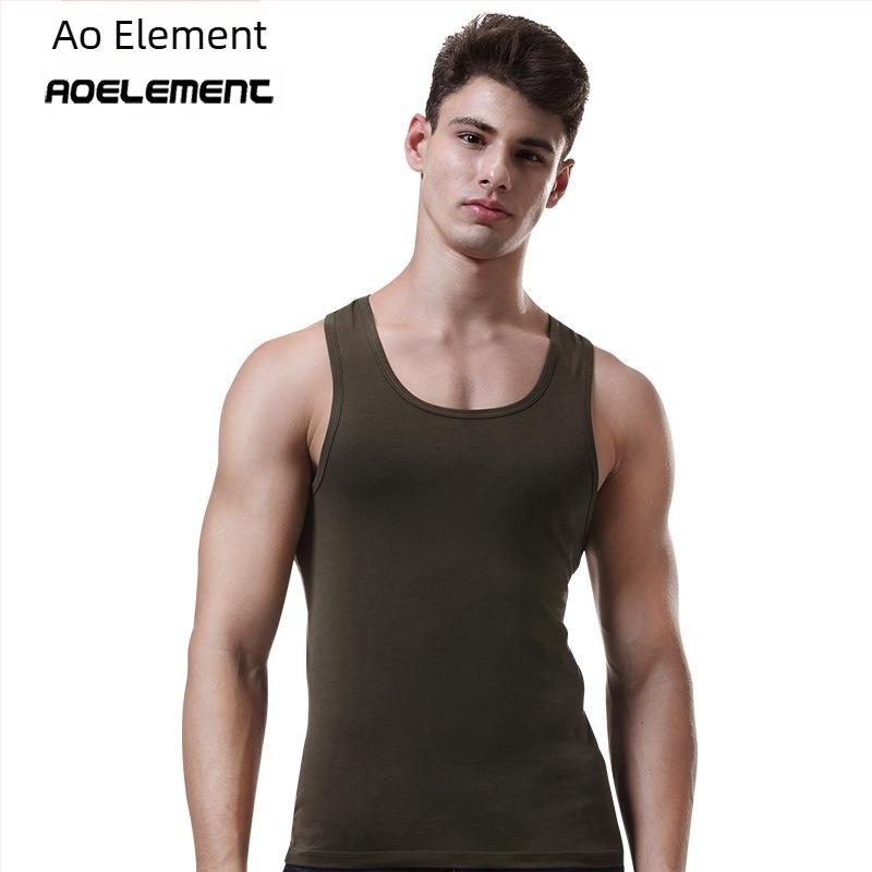 Vestă de vară pentru bărbați, en-gros, cămașă sport pentru agrement, cu guler rotund, în formă de I, producători, vestă de fitness, en-gros