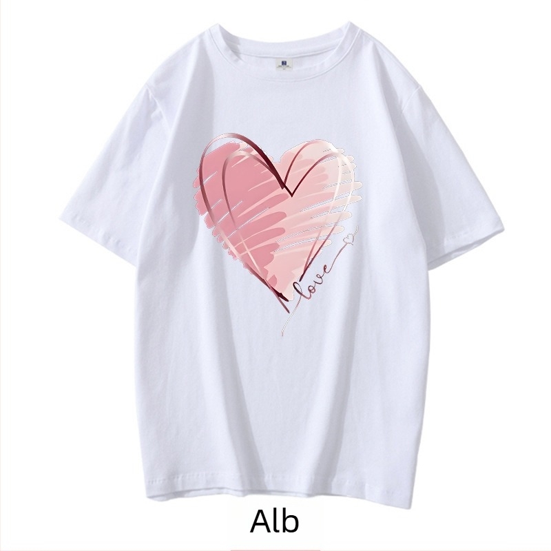 Tricou negru din bumbac pur, vrac, pentru femei, transfrontaliere, Fat Girl, Plus Size, îmbrăcăminte pentru femei, en-gros, de vară, cu mânecă scurtă, casual, topuri