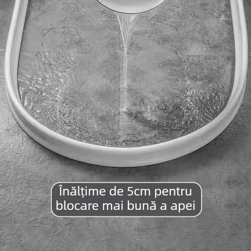 Barieră de apă flexibilă din silicon, barieră impermeabilă pentru baie, artefact, barieră de apă pentru toaletă, barieră de apă pentru duș, barieră de podea
