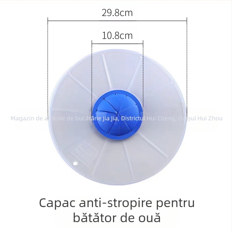 Tel de ouă, capac anti-stropire, țesător de ouă special anti-stropire, capac pentru albușuri de ouă comercial, instrument de copt ouă
