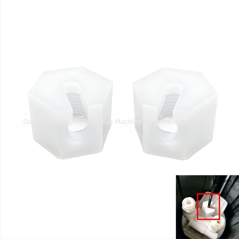 Piuliță de schimb Cross-Border Soda, 2 bucăți, albă transparentă, potrivită pentru Sodastream Crystal 1.0 și 2.0