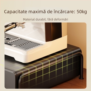 Rack de depozitare pentru mașini de cafea pe desktop, capsule de cafea, bară de apă, pliculeț de ceai DIY, raft de depozitare pentru ceașcă