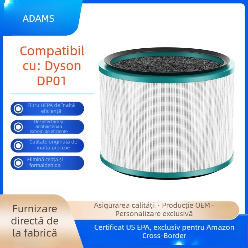 Potrivit pentru Dyson Hp00 Hp01 Hp02 Hp03 Dp01 Dp02 Element filtrant purificator de aer Producător, Eficiență ridicată