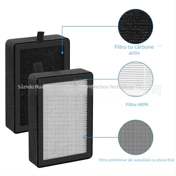 Potrivit pentru Levoit Lv-H128 Filtru de purificator de aer de uz casnic, filtru de carbon activ, accesorii Hepa