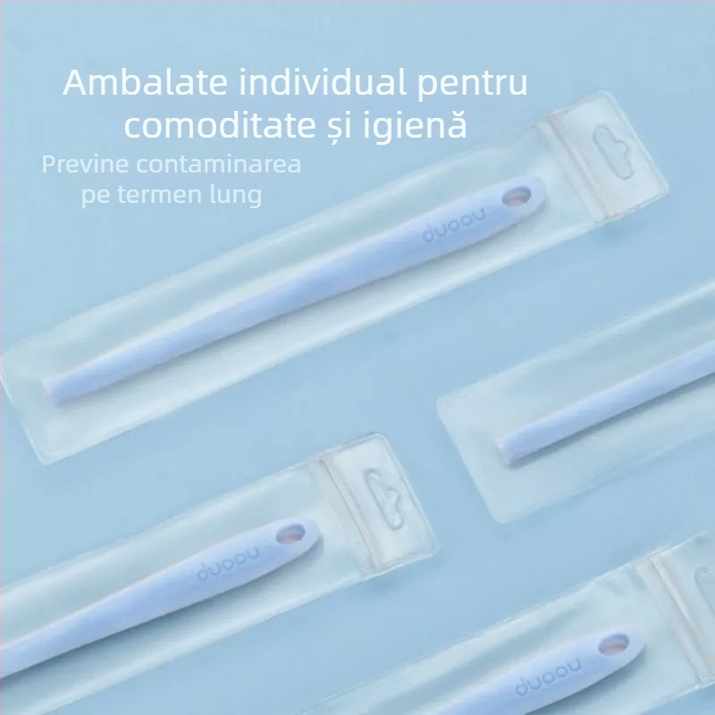 Curățarea periei de toaletă de uz casnic fără perie de toaletă aruncând costum de perie de toaletă de unică folosință cu unghi mort