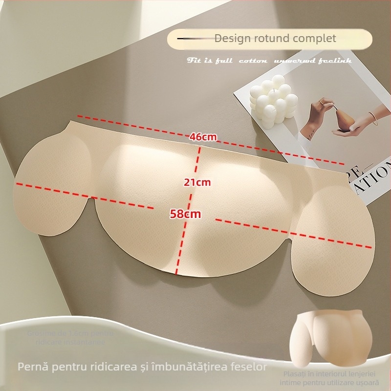 Blugi căptușiți pentru ridicarea feselor, pentru îmbunătățirea și modelarea feselor, magie unisex pentru ridicarea șoldurilor îngroșate, pentru un fund frumos și în formă de piersică