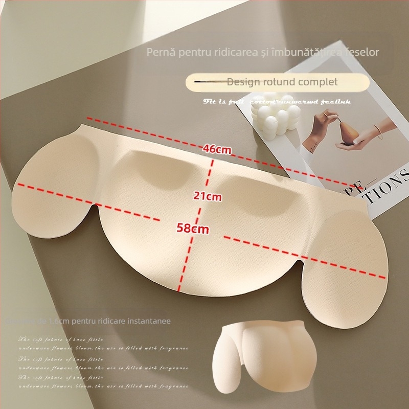 Blugi căptușiți pentru ridicarea feselor, pentru îmbunătățirea și modelarea feselor, magie unisex pentru ridicarea șoldurilor îngroșate, pentru un fund frumos și în formă de piersică