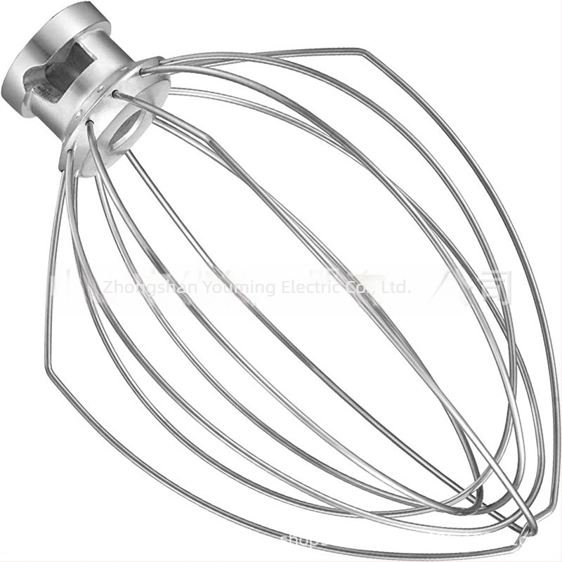 KN256WW 6QT tel de frișcă cu ou bătut, oțel inoxidabil, accesorii mixer vertical KitchenAid, accesorii mixer Kitchen Treasure