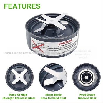 Accesorii pentru storcător de fructe cu cuțit de 600W și 900W pentru comerț electronic transfrontalier, blender, patine de gheață, accesorii pentru storcător potrivite pentru NUTRI