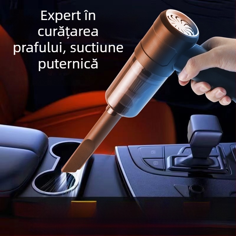 Aspirator auto portabil cu încărcare wireless USB transfrontalieră, aspirator auto portabil de mare putere
