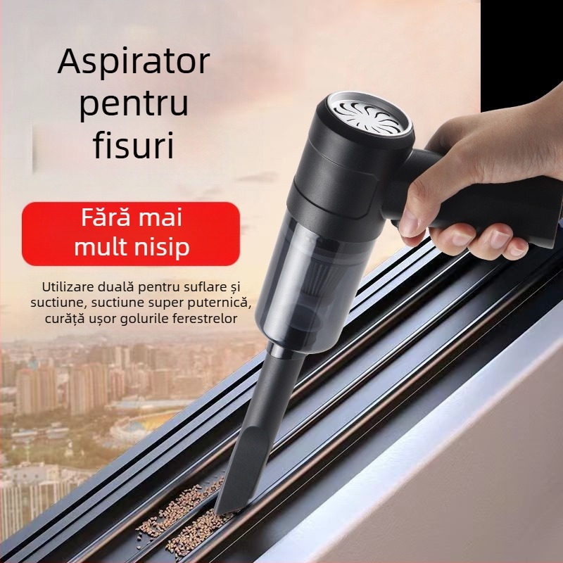 Aspirator auto portabil cu încărcare wireless USB transfrontalieră, aspirator auto portabil de mare putere