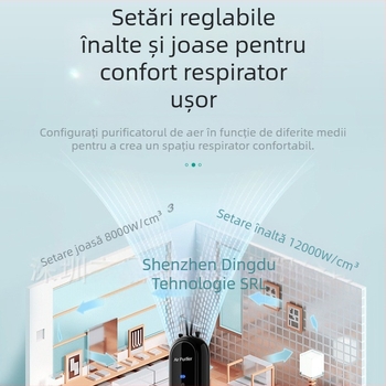 Purificator de aer cu ioni negativi, sterilizator antialergic pentru mașini, îndepărtarea formaldehidei, pentru eliminarea fumului de mâna a doua