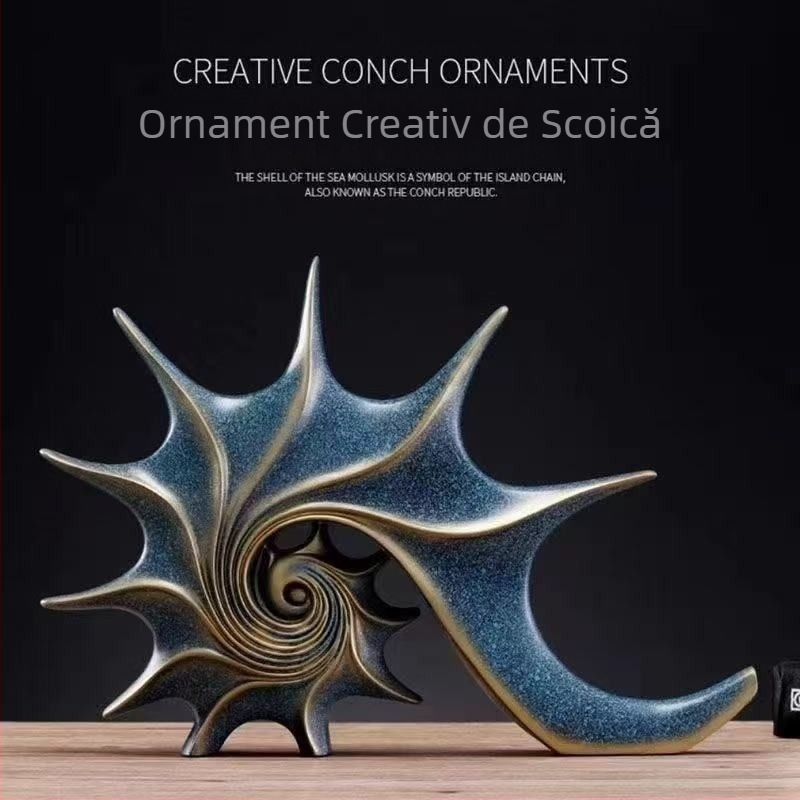 Ornamente moderne de înaltă calitate pentru scoică, celebrități de internet, care sporesc averea, pentru birou, sufragerie, intrare, dulap de vin, dulap TV, mobilier artizanal