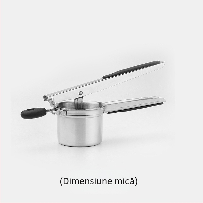 Storcător manual din oțel inoxidabil pentru cartofi, zdrobitor de cartofi, zdrobitor de cartofi îngroșat, storcător de fructe