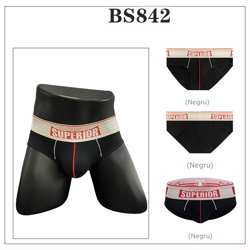 0850 lenjerie intimă bărbătească transfrontalieră din bumbac, confortabilă, la modă, chiloți bărbătești, lot direct din fabrică BS842