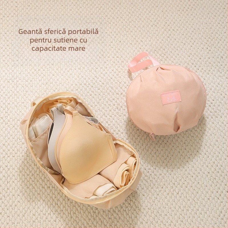 Geantă de depozitare a lenjeriei intime, geantă de depozitare a hainelor intime de călătorie, sutien, lenjerie intimă, geantă organizatoare pentru șosete, depozitare de călătorie ultra-ușoară