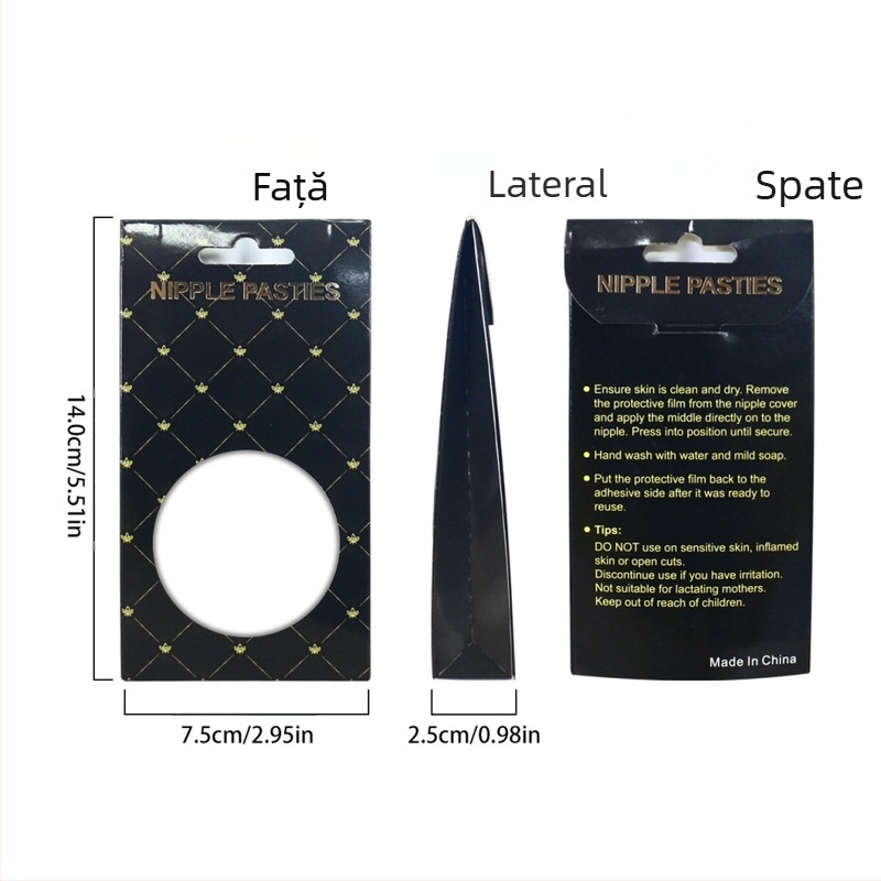 Furnizare directă din fabrică, instrucțiuni complete în limba engleză, cutie de ambalare neagră pentru pastă de sân de unică folosință, care poate fi repetată, cutie de culoare pentru pastă de piept fără LOGO