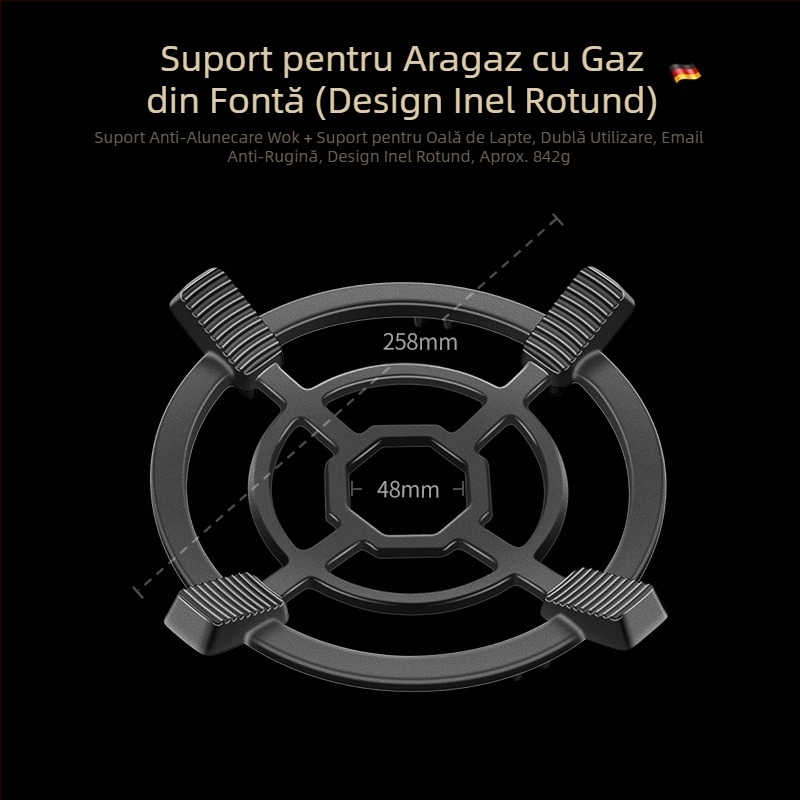 Suport pentru aragaz, suport pentru aragaz, aragaz, suport pentru oală antiderapantă, suport pentru oală mică, suport universal pentru oală, suport pentru aragaz