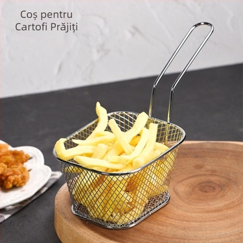 Coș cu gustări de pui prăjit în fier transfrontalier, cartofi prăjiți creativi cu ulei, coș prăjit Dim Sum, fabrică americană de farfurii alimentare