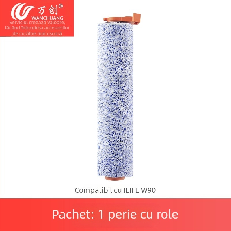 Wanchuang este potrivit pentru accesoriile mașinii de spălat ILIFE W90, peria cu rolă, elementul filtrant, consumabilele filtrului în stoc hepa