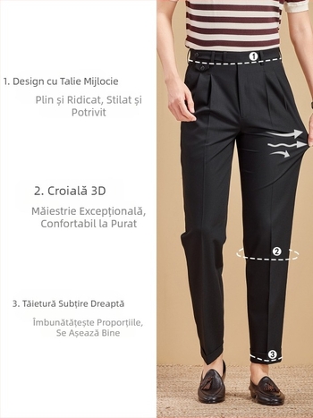 [Anti-rid] Pantaloni Western pentru bărbați, rochie 2025 primăvara și vara, noi pantaloni lungi de afaceri pentru bărbați, drepți, ușor de întreținut, pantaloni eleganți pentru bărbați