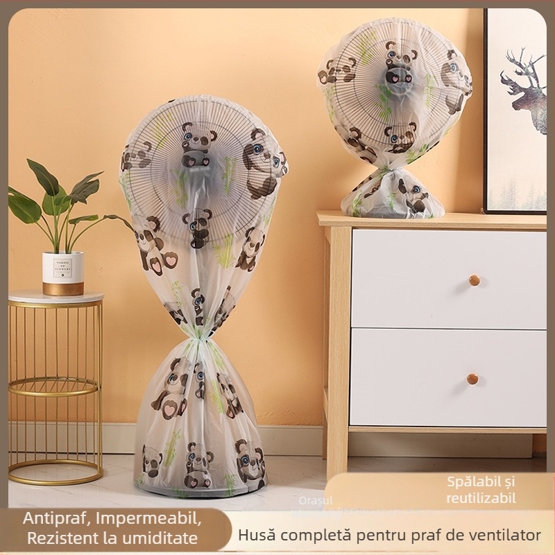 Carcasă completă, aprovizionare din fabrică, capac pentru ventilator, tip podea, capac universal anti-praf, pentru uz casnic, manșon all-inclusive, impermeabil, capac de protecție