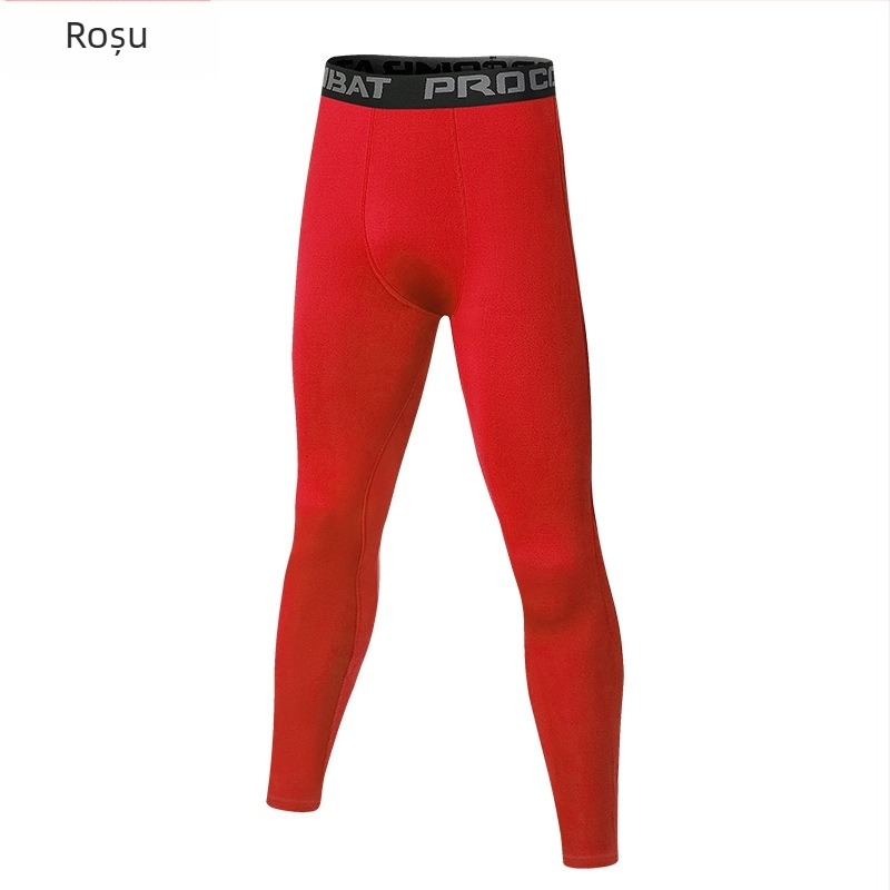 Pantaloni strâmți pentru bărbați, pantaloni de alergare cu nouă colanți de baschet, pantaloni elastici cu uscare rapidă, îmbrăcăminte sport, pantaloni de fitness, en-gros