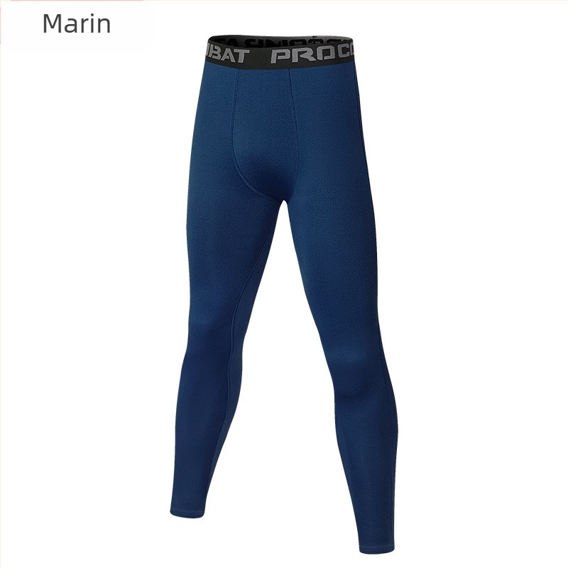 Pantaloni strâmți pentru bărbați, pantaloni de alergare cu nouă colanți de baschet, pantaloni elastici cu uscare rapidă, îmbrăcăminte sport, pantaloni de fitness, en-gros