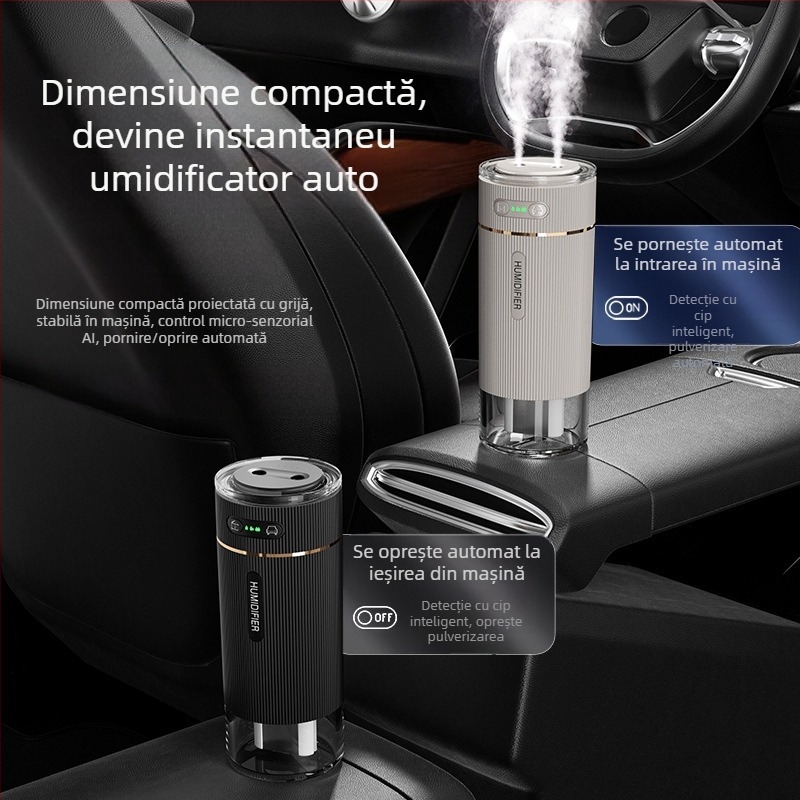 Umidificator nou interior dormitor mașină umidificare mic hidratant spray dublu spray simplu USB silențios atmosferă lumină