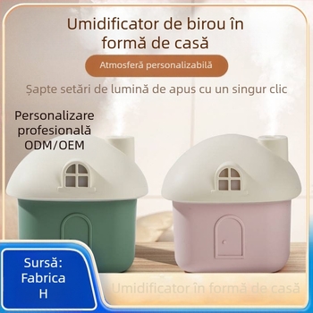 Mini umidificator desktop mic USB mut ceață puternică umidificator de uz casnic dormitor lumină colorată cadou en-gros