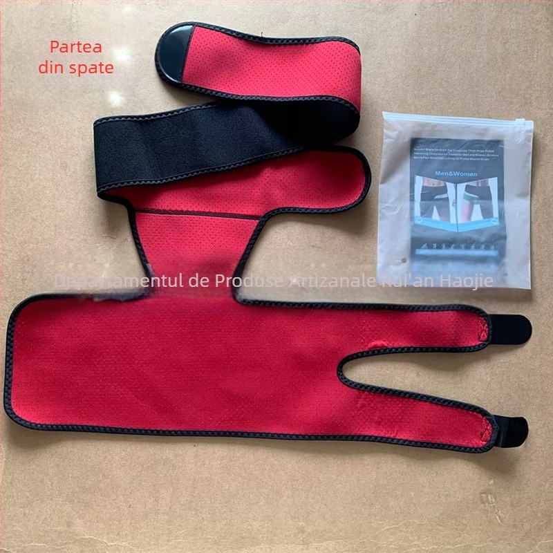 Protecție pentru picioare transfrontalieră pentru fitness, centură inghinală pentru picioare, protector pentru talie, protector pentru mușchi, centură de șold, protector pentru alpinism în aer liber, sport, protector