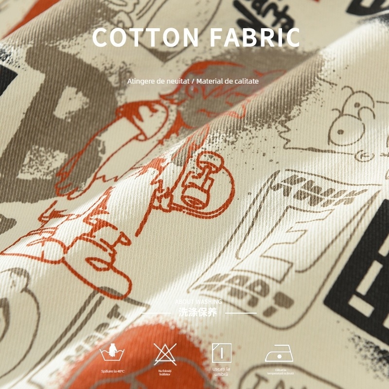 Bărbați cămașă cu mânecă lungă, cu imprimeu complet, design vestimentar, Sense, primăvară și toamnă, nouă cămașă casual cu imprimeu distinctiv, vrac, frumos