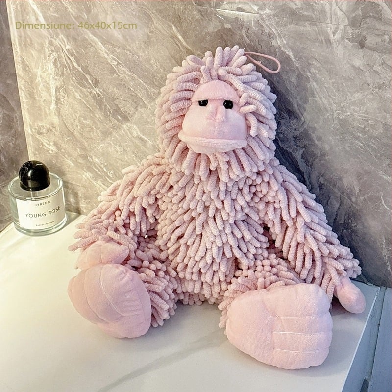 Drăguț tridimensional Chenille Doll Handball bucătărie baie super absorbant batistă agățat prosop prosop prosop