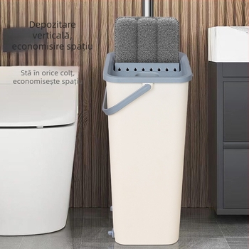 Mop de zgârieturi, lavetă de înlocuire, lavetă plată, adeziv, mop fără mâini cu cap de lavetă, mop de praf cu împingere, accesorii leneșe