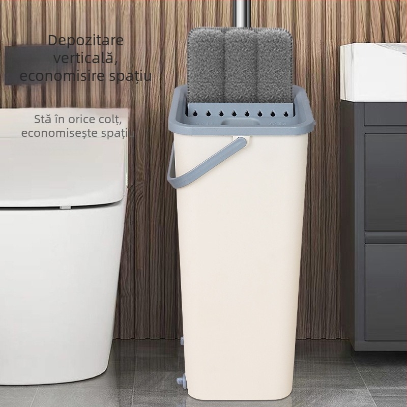 Mop de zgârieturi, lavetă de înlocuire, lavetă plată, adeziv, mop fără mâini cu cap de lavetă, mop de praf cu împingere, accesorii leneșe