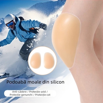 Covoraș fals pentru șolduri, covoraș antiderapant pentru schi, covoraș din silicon Push, covoraș detașabil din silicon, pentru ridicarea șoldurilor