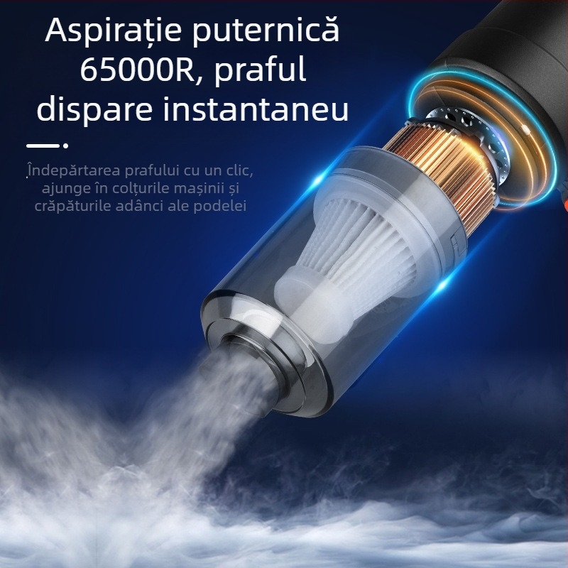 Aspirator wireless nou pentru casă și mașină, cu dublă utilizare, ușor și convenabil, design wireless, aspirare și suflare de lungă durată, aspirator cu dublă utilizare
